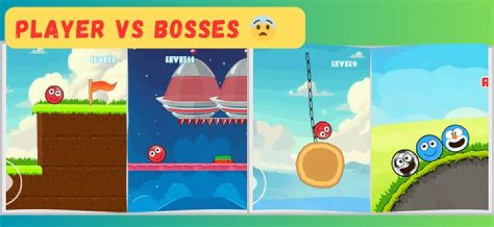 Red Bounce Ball 5 - Red Ball Games